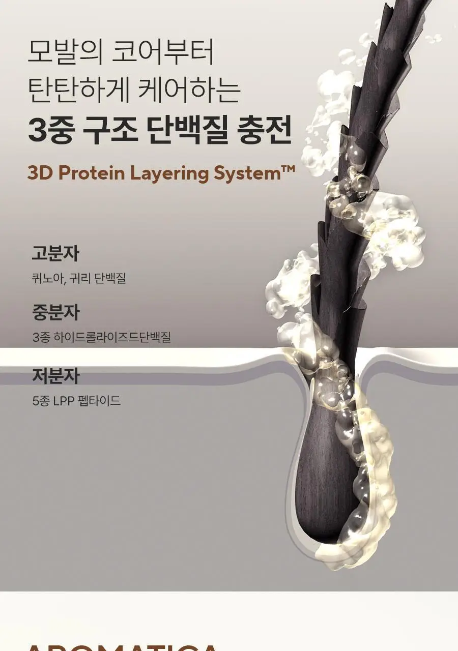 [건성두피/단백질/손상모케어] 아로마티카 퀴노아 프로틴 샴푸 400ml 상세페이지 18